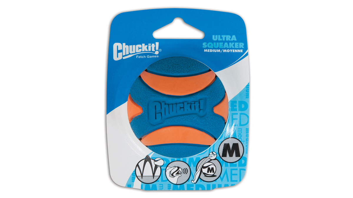Ultra Squeaker Ball M - 1pk