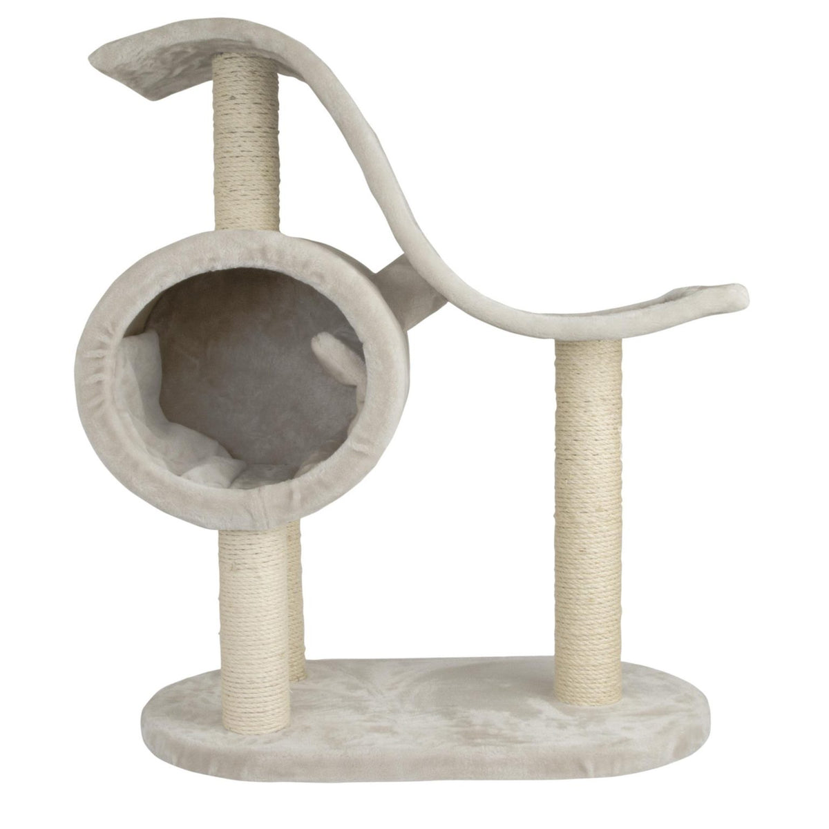 Trouble and Trix Cat Scratcher- LEO Wave Grey
