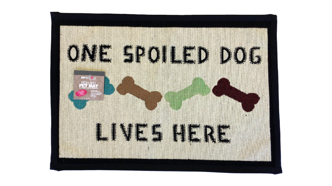 Tapestry Placemat One Spoiled Dog Lives Here