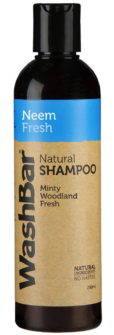 Washbar - Natural Shampoo 250ml Neem Fresh