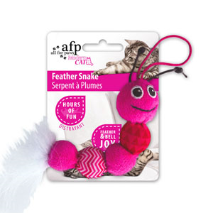 AFP Modern Cat Feather Snake Assorted Colours