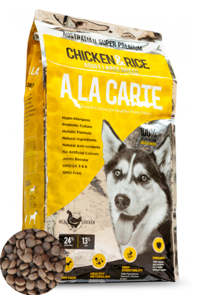 A La Carte Platinum Chicken & Rice Dog Food