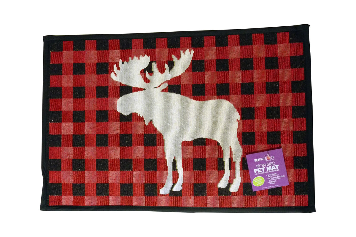 Buffalo Check Moose - Tapestry Placemat