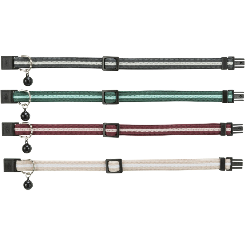 Trixie Cat Collar - Elastic with Stripe
