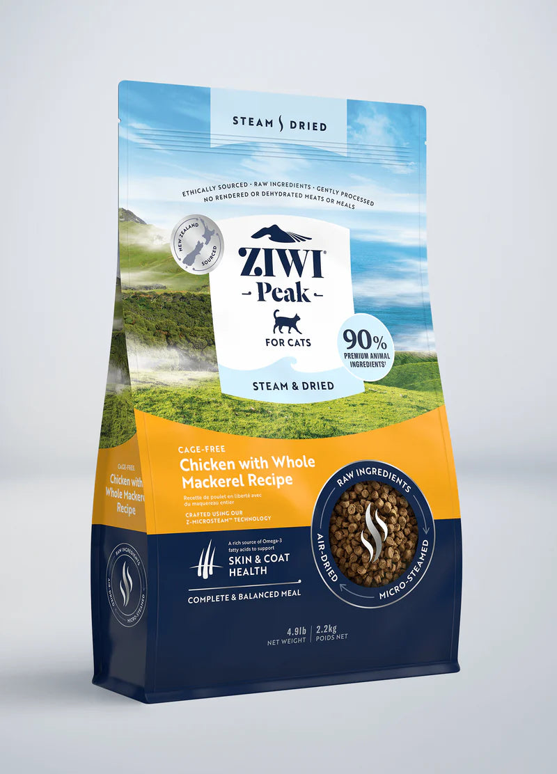 Ziwi Peak Steam & Dried Cat Food Chicken