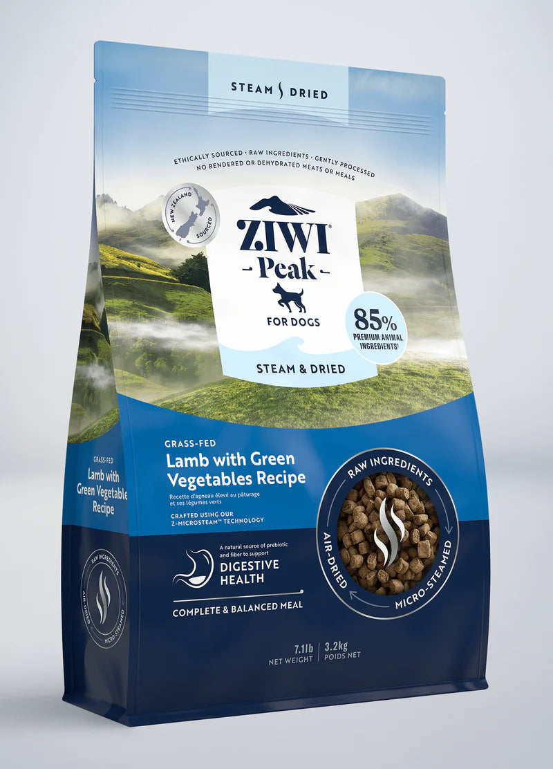 Ziwi Peak Steam & Dried Dog Food Lamb