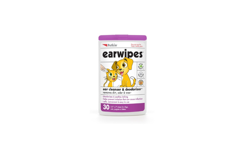 Petkin Ear Wipes 30 Pk