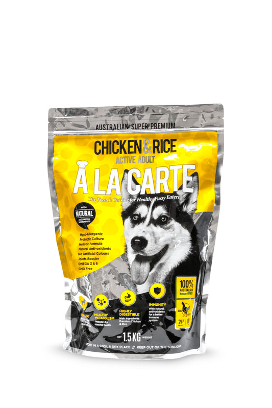A La Carte Platinum Chicken & Rice Dog Food