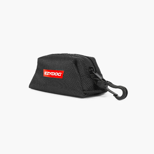 EzyDog Poop Bag Holder Essential Black