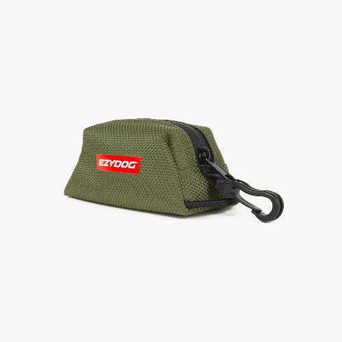 EzyDog Poop Bag Holder Essential Green