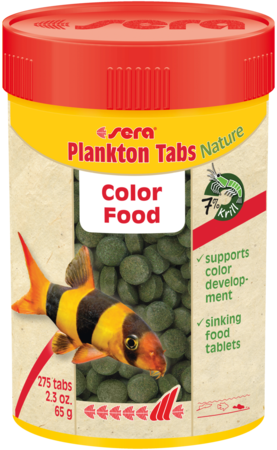 Sera Plankton Tabs Color Food 65g [size:65g]