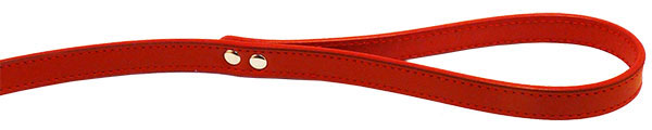 Leather Stitched Lead 100cm 16mm