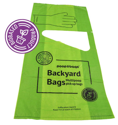 Poop Bags Biobased Backyard Bags