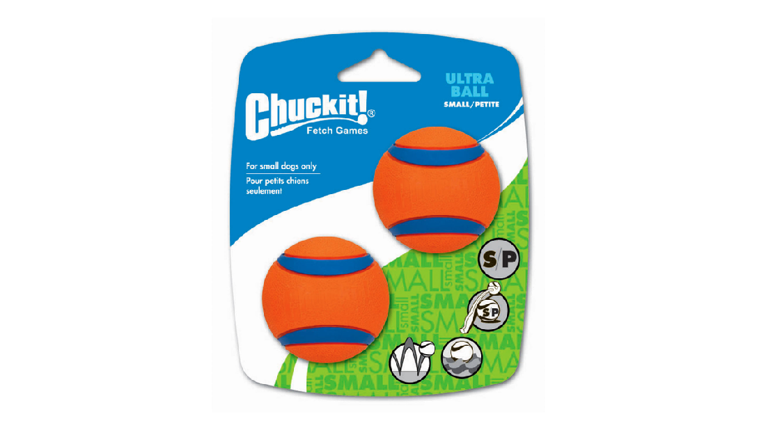 Chuckit Ultra Ball Sml 2pk