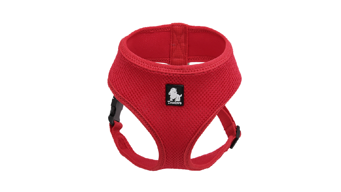Soft Mesh Harness Red S [size:s  Colour:red]