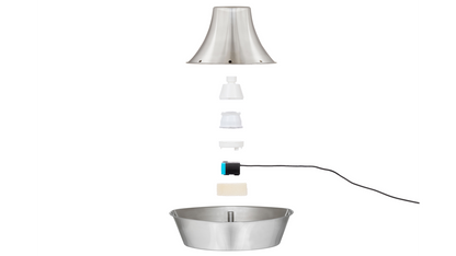 Seaside Stainless Steel Pet Fountain 1.8l