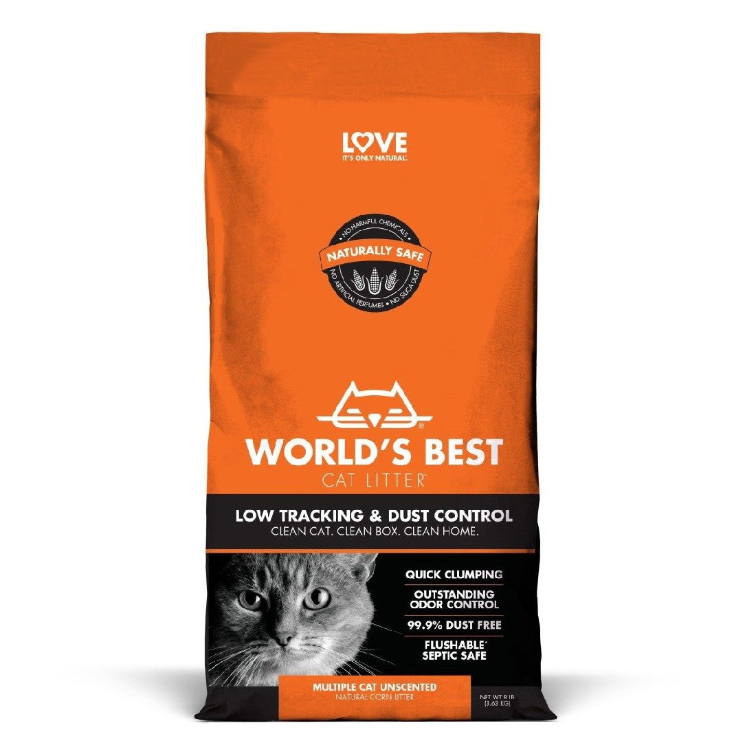 Worlds Best Cat Litter - Low Tracking & Dust Control 3.63kg [weight:3.63kg]