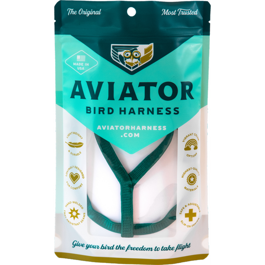 Aviator Bird Harness Medium Green