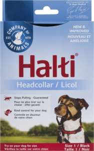Halti Headcollar Black 1 [size:1]