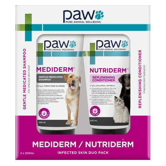 PAW by Blackmores Medi-NutriDerm Infected Skin Duo Pack