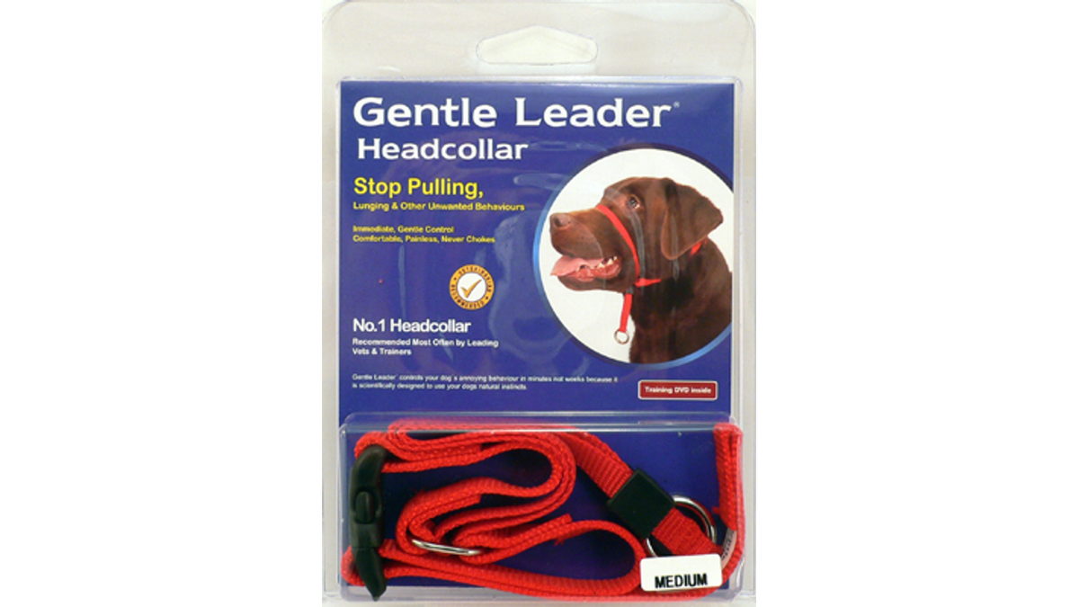 Gentle Leader - Head Collar Red Med [size:m  Colour:red]
