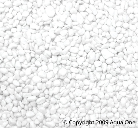 Aqua One Decorative Gravel White 1kg