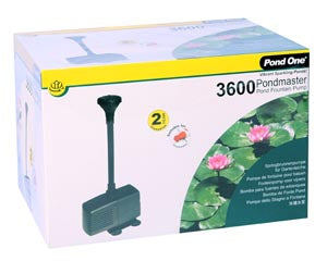 Pond One Pondmaster Mk 11 3600ph [size:3600ph]