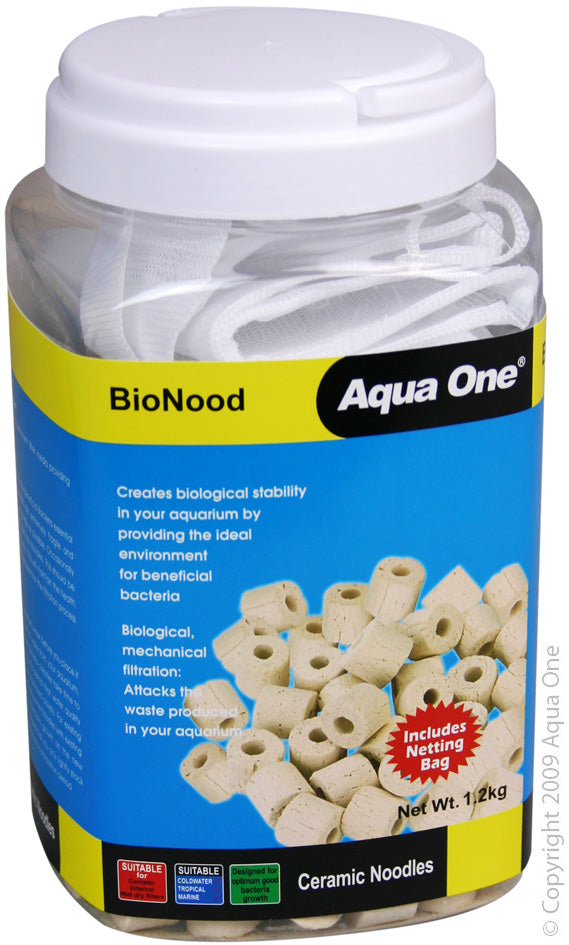 Aqua One Bionood Ceramic Noodle 600g 1.2kg