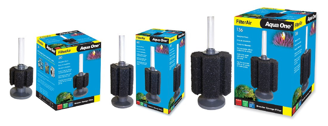 Aqua One Filter Air 60 Air Filter 8.5 X 24 X 8.5cm