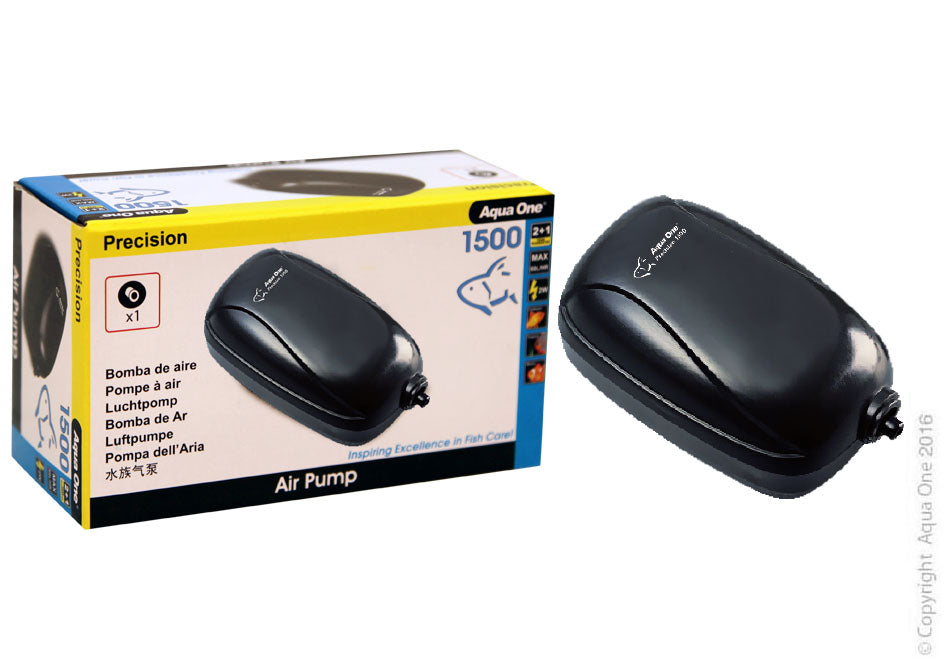 Aqua One Precision 1500 Airpump Single 60 L\hr