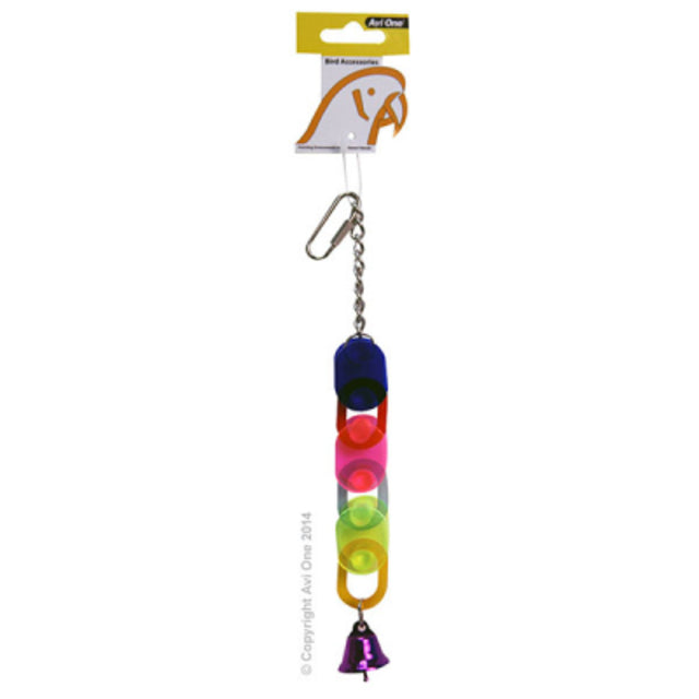 Avi One Parrot Toy - Acrylic Crazy Chains