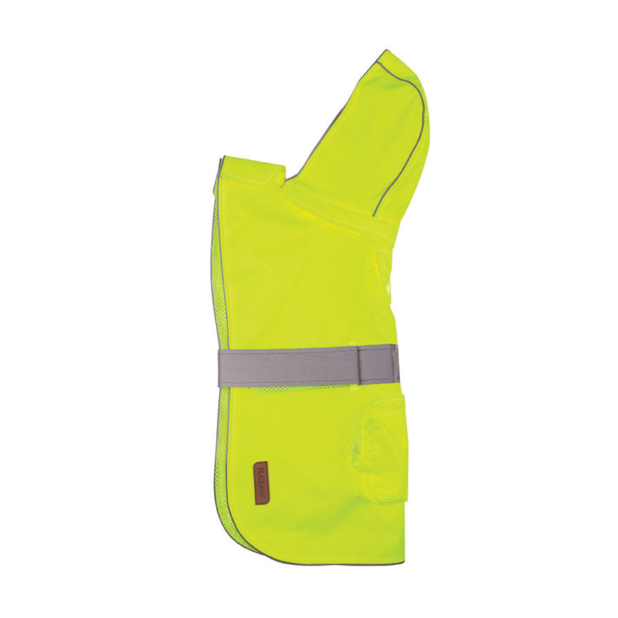 Rain Coat High Vis [size:72.5cm Colour:fluro]