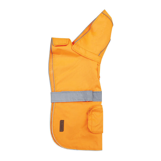 Rain Coat High Vis [size:72.5cm Colour:orange]