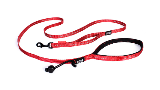 Ed Leash Soft Trainer Lite 12mm Red [colour:red]