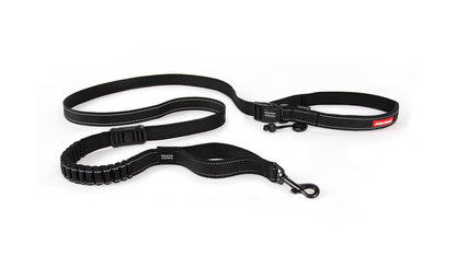 Ed Road Runner Leash 2.1m Black [colour:black]