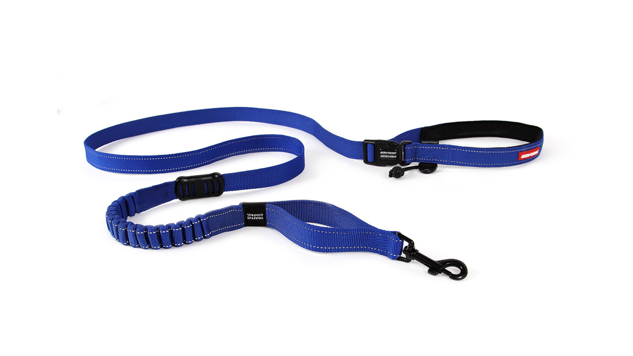 Ed Road Runner Leash 2.1m Blue [colour:blue]