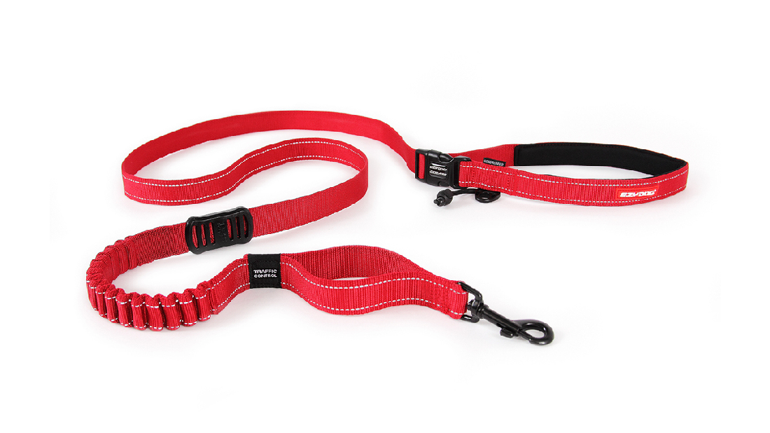 Ed Road Runner Leash 2.1m Red [colour:red]