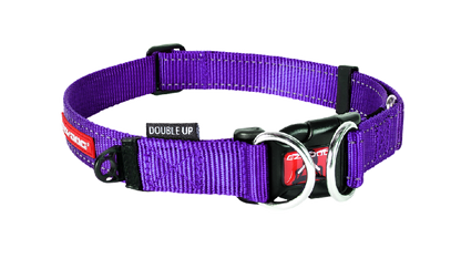 Ed Collar Double Up Purple M [size:m  Colour:purple]