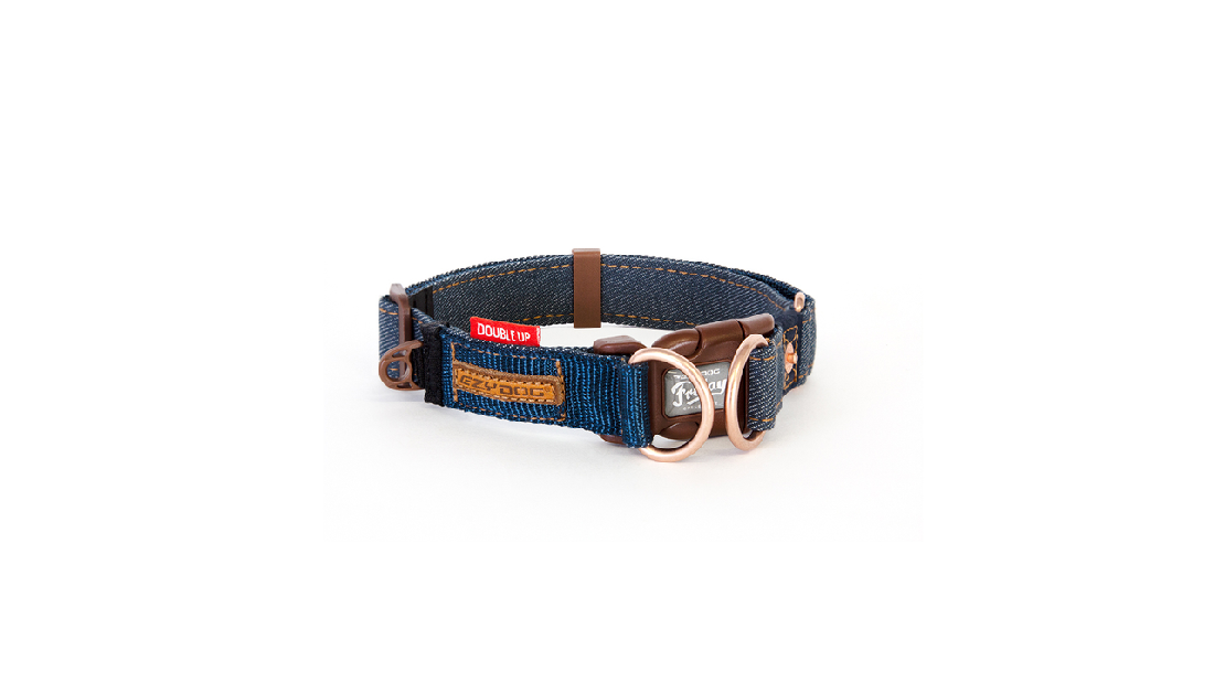 Ed Collar Double Up Denim L [size:l  Colour:denim]