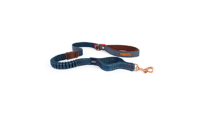 Ed Leash Zero Shock Denim 120cm [size:120cm Colour:denim]