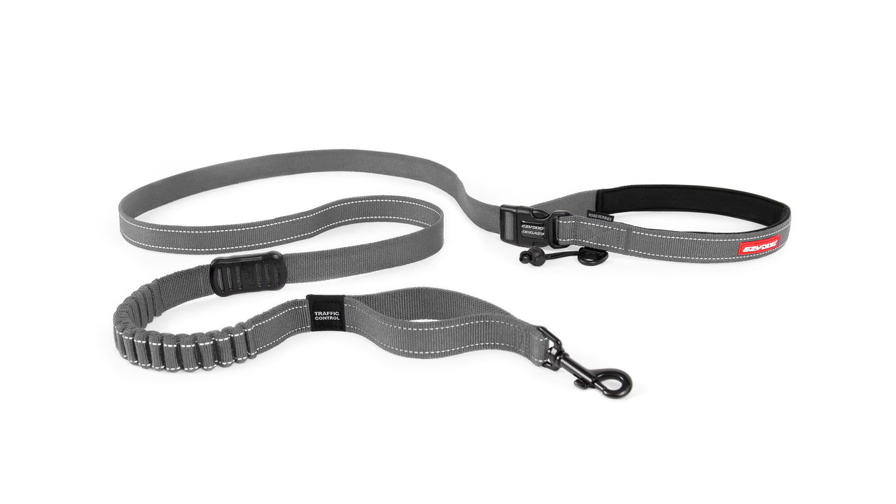 Ed Road Runner Leash 2.1m Grey [colour:grey]