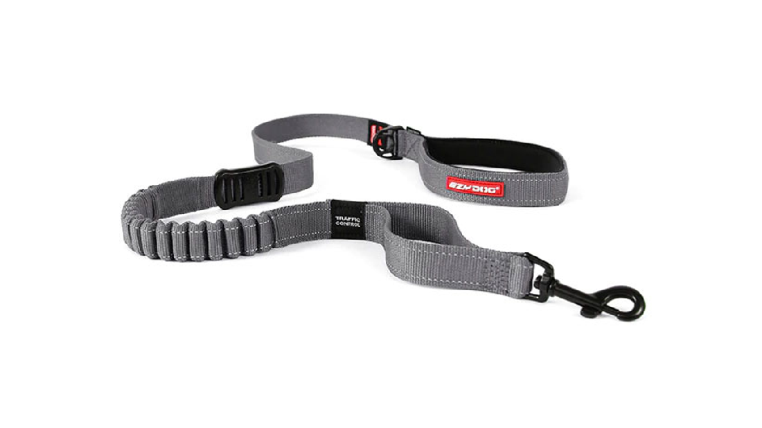 Ed Leash Zero Shock Grey 120cm [size:120cm Colour:grey]