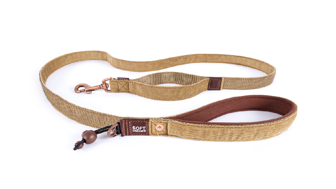 Ed Leash Soft Trainer 25mm Corduroy [colour:corduroy]