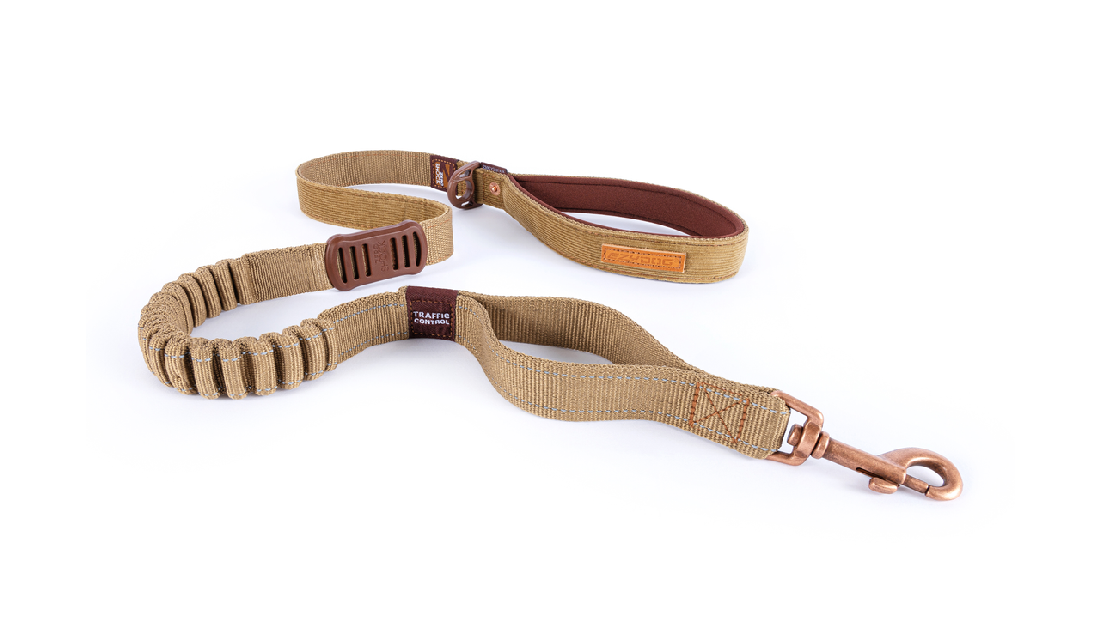 Ed Leash Zero Shock Corduroy 120cm [size:120cm Colour:corduroy]