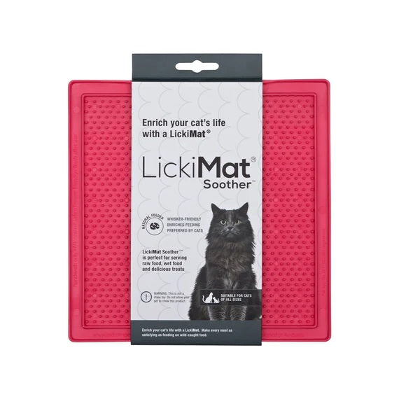 Lickimat Soother Cat Pink