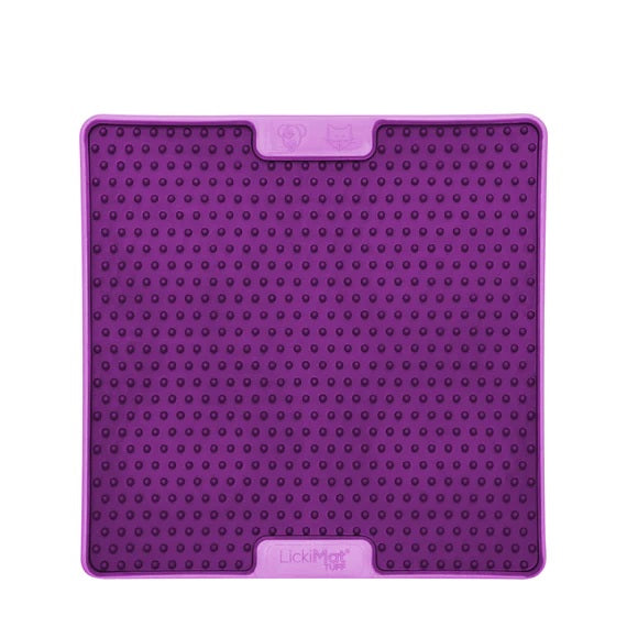 Lickimat Soother Tuff Pro Purple [colour:purple]