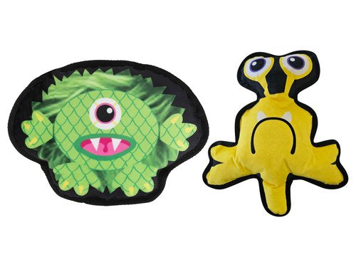 Indie & Scout Tough Round Monster Toy [colour:green]