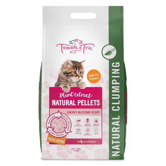 T&t Cat Litter Cherry 15l [weight:15l]