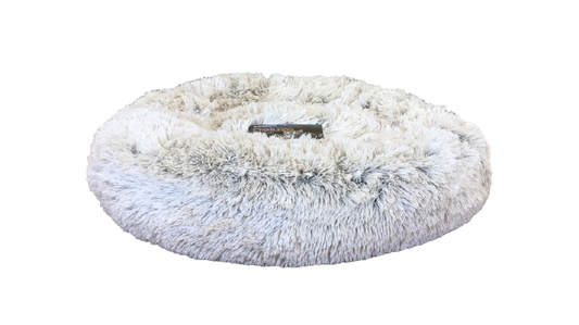 Calming Pet Bed Caramel Latte S