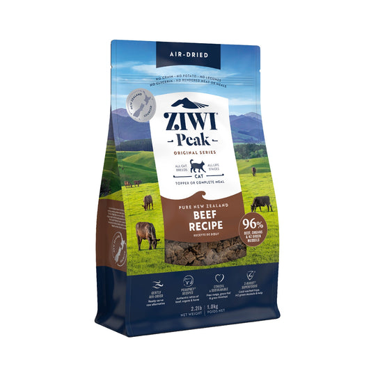 Ziwi Peak Air Dried Beef Cat Food 1kg [size:1kg]